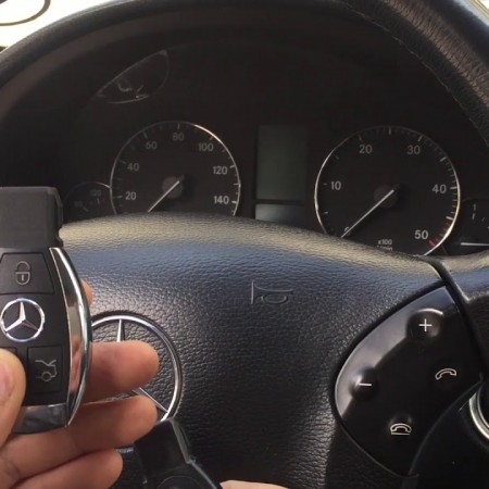 Восстановление ключей при полной утере - Mercedes Benz